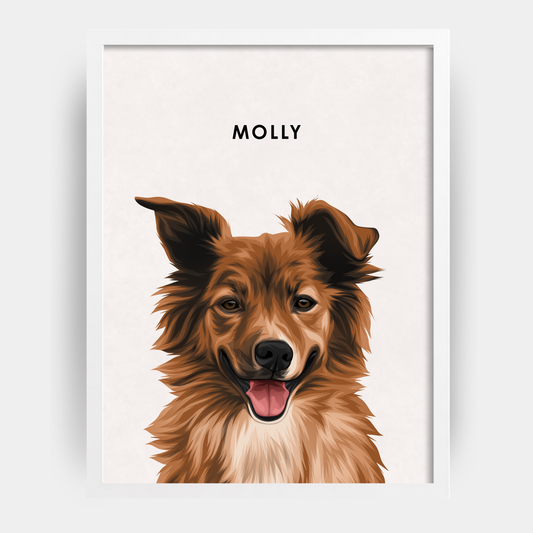 Modern 1 Pet Portrait