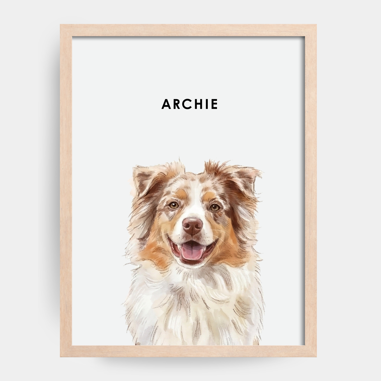 Watercolor 1 Pet Portrait