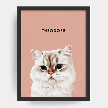 Modern 1 Pet Portrait