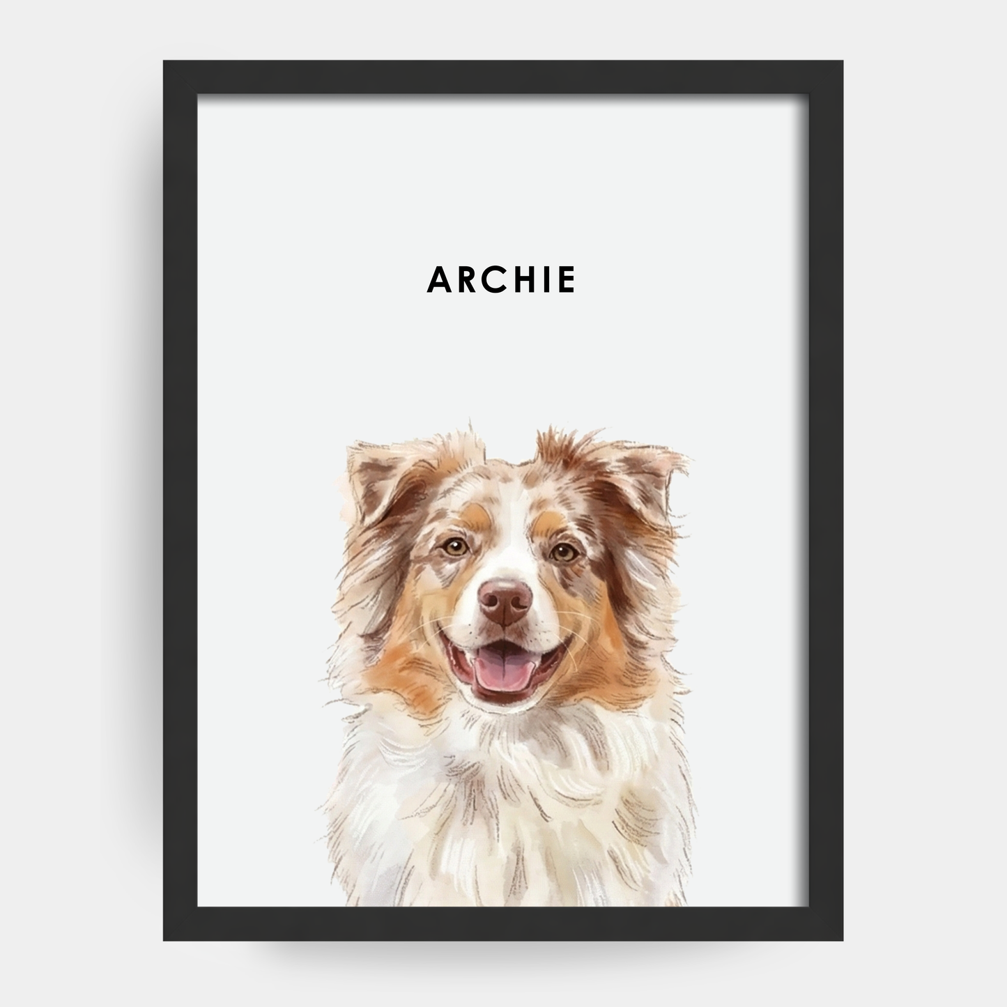 Watercolor 1 Pet Portrait