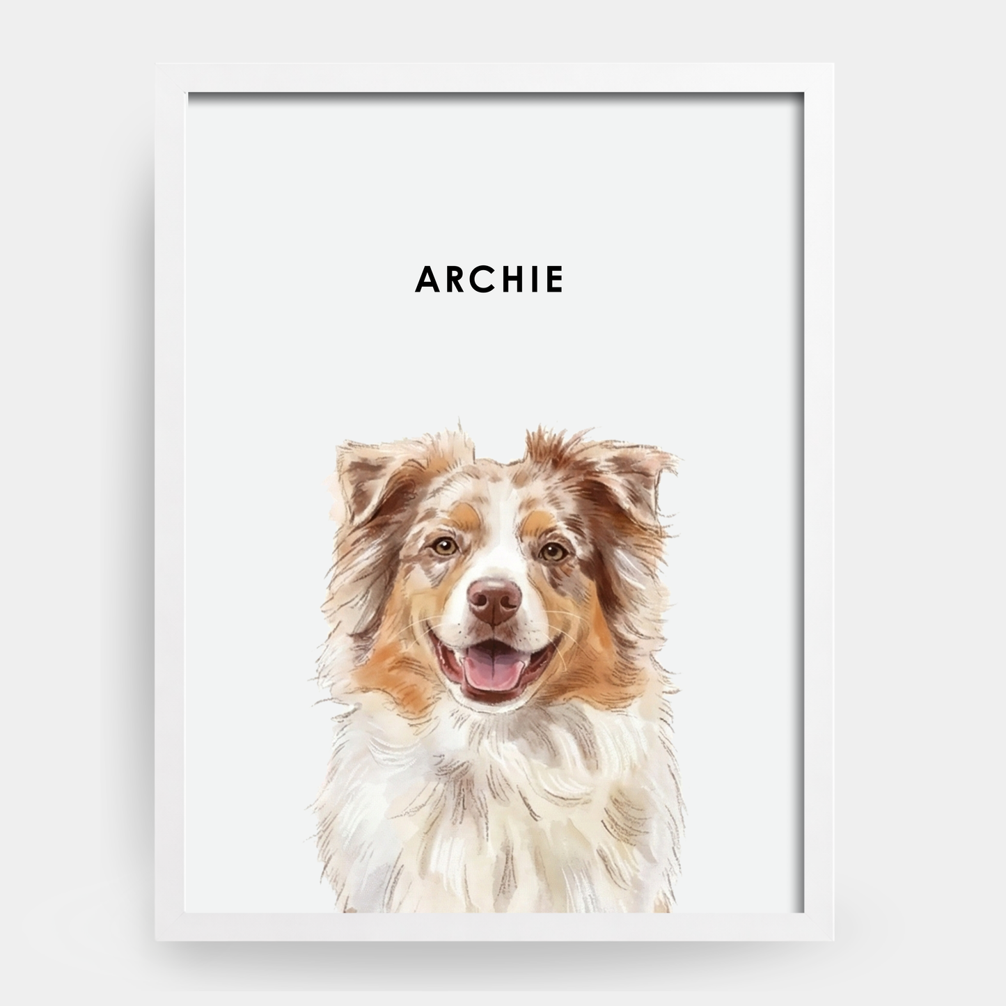 Watercolor 1 Pet Portrait