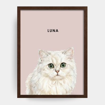 Watercolor 1 Pet Portrait