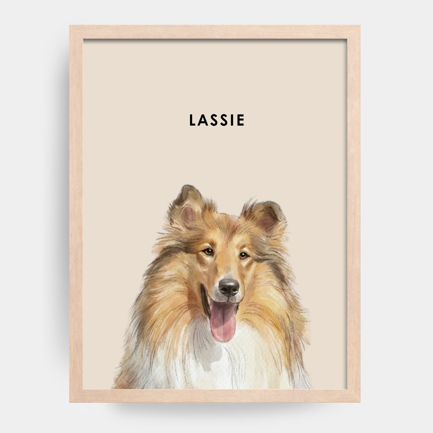 Watercolor 1 Pet Portrait