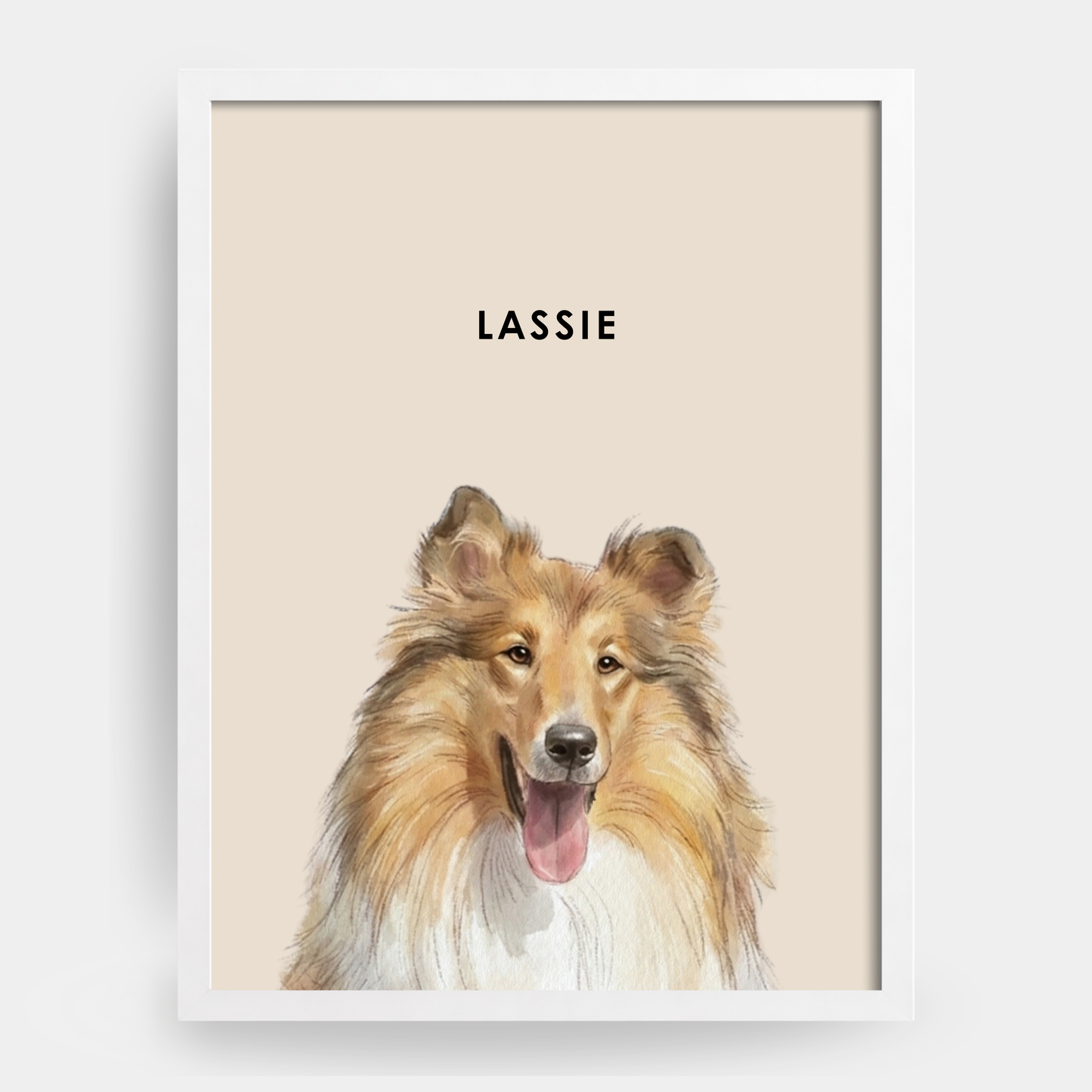 Watercolor 1 Pet Portrait