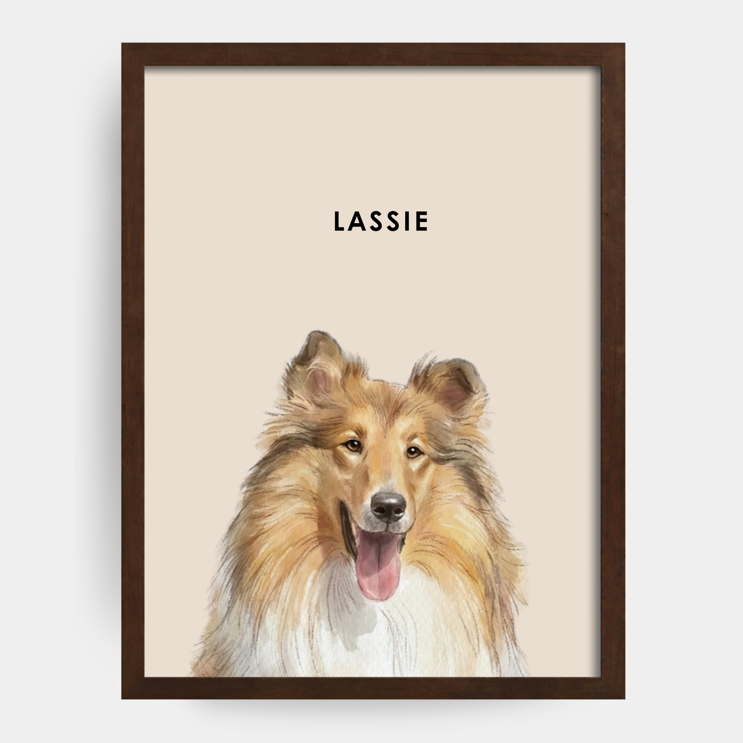 Watercolor 1 Pet Portrait