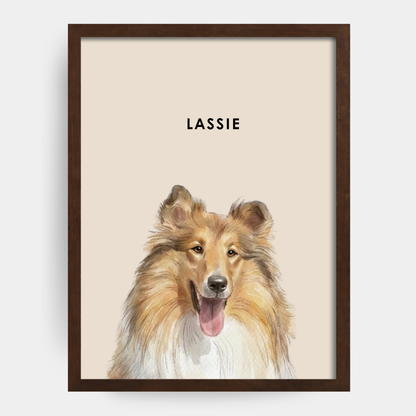 Watercolor 1 Pet Portrait