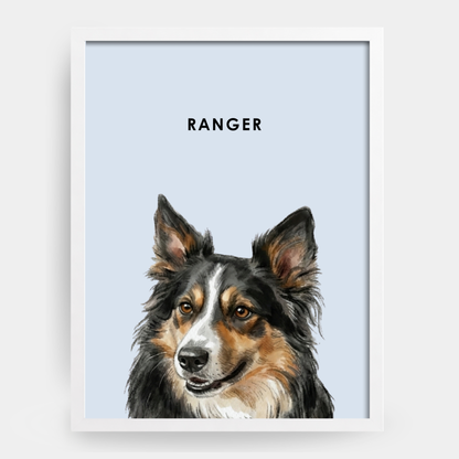 Watercolor 1 Pet Portrait