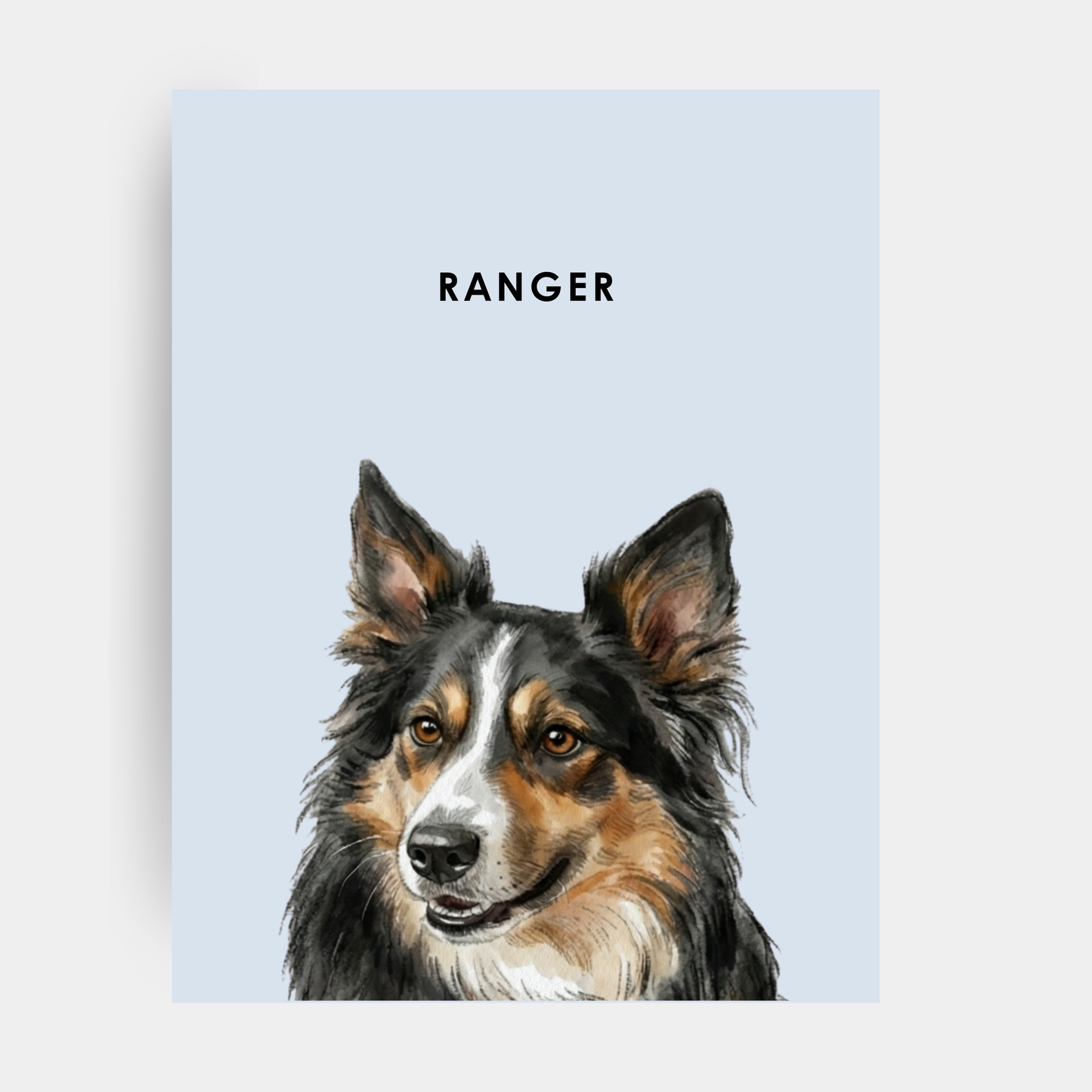 Watercolor 1 Pet Portrait