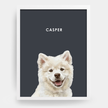 Watercolor 1 Pet Portrait