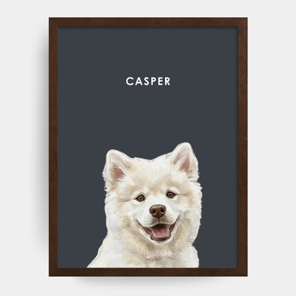 Watercolor 1 Pet Portrait