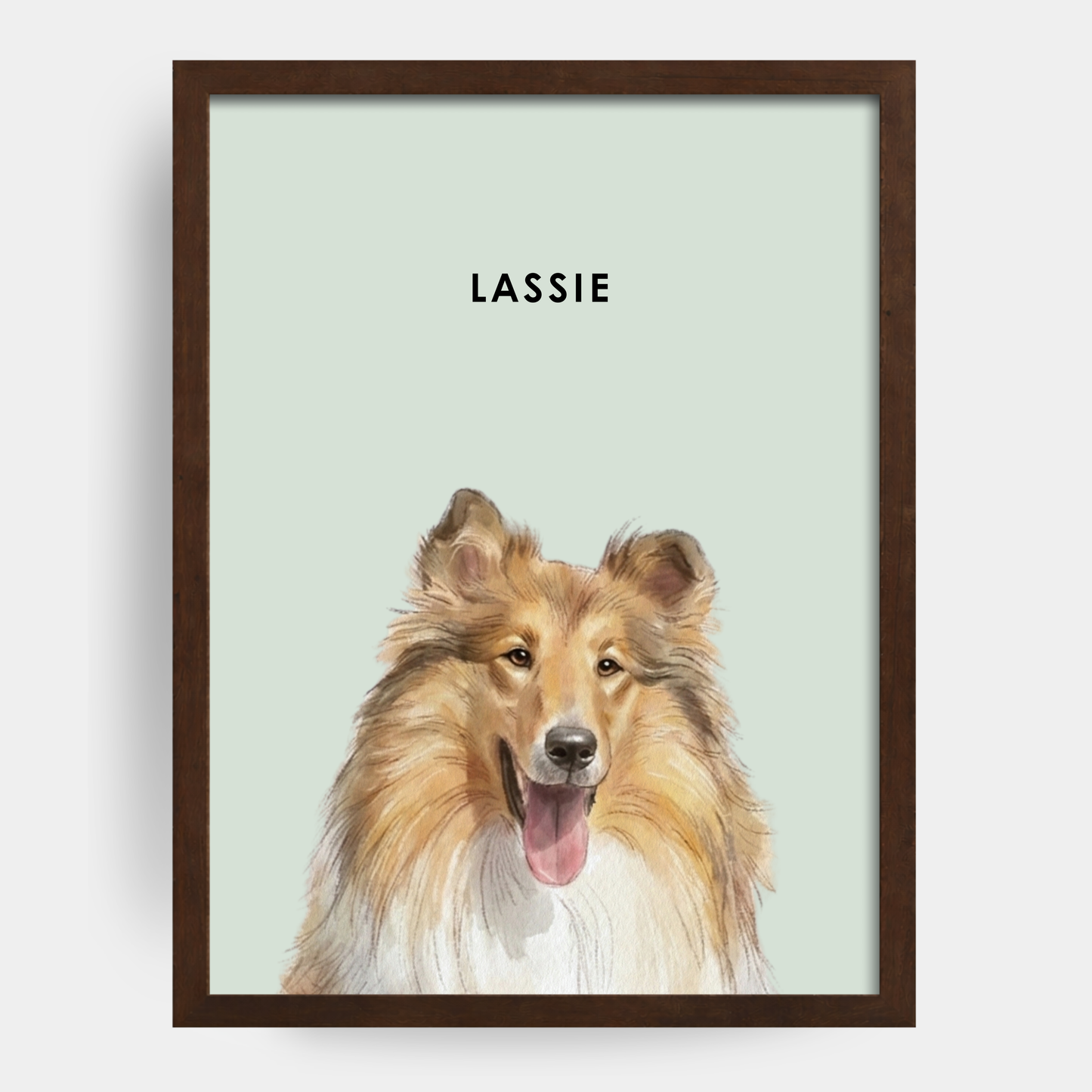 Watercolor 1 Pet Portrait