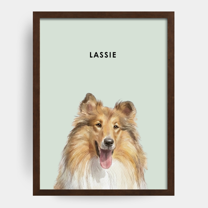 Watercolor 1 Pet Portrait