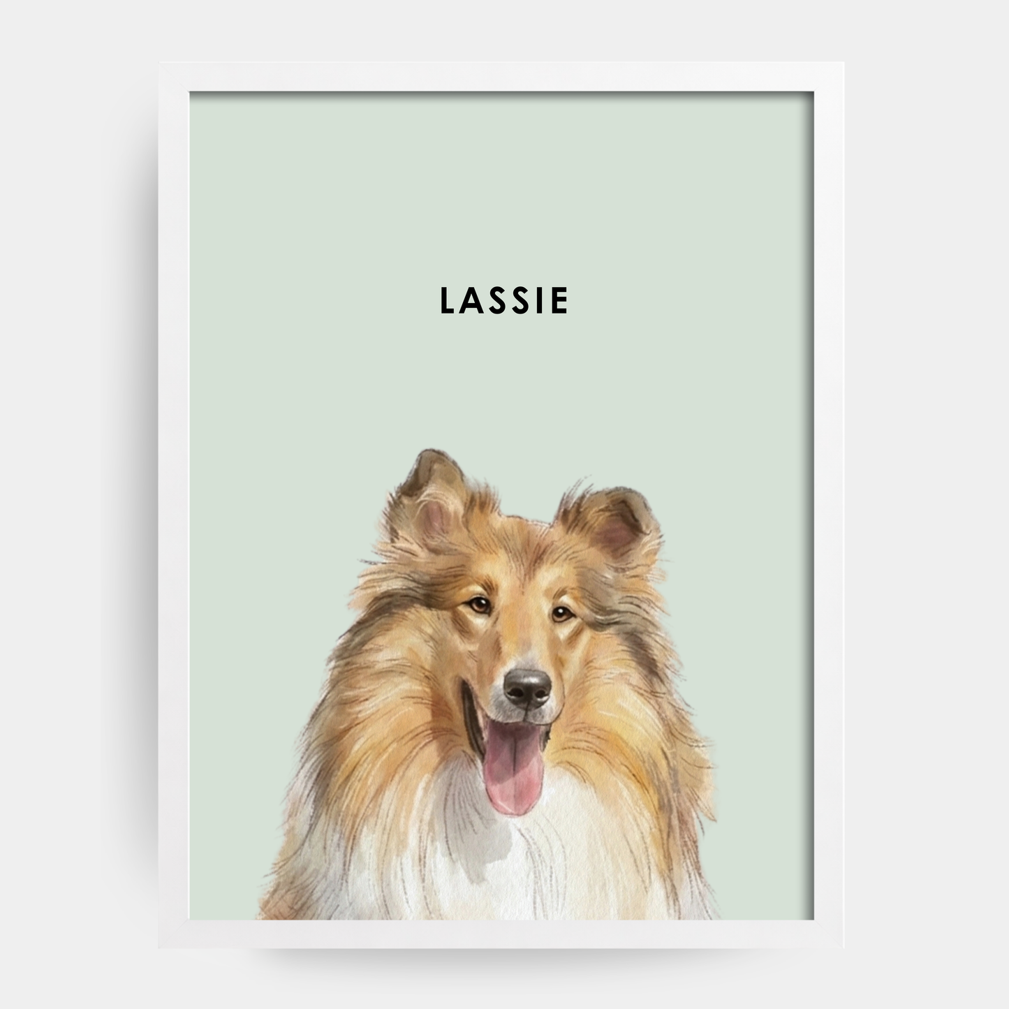 Watercolor 1 Pet Portrait