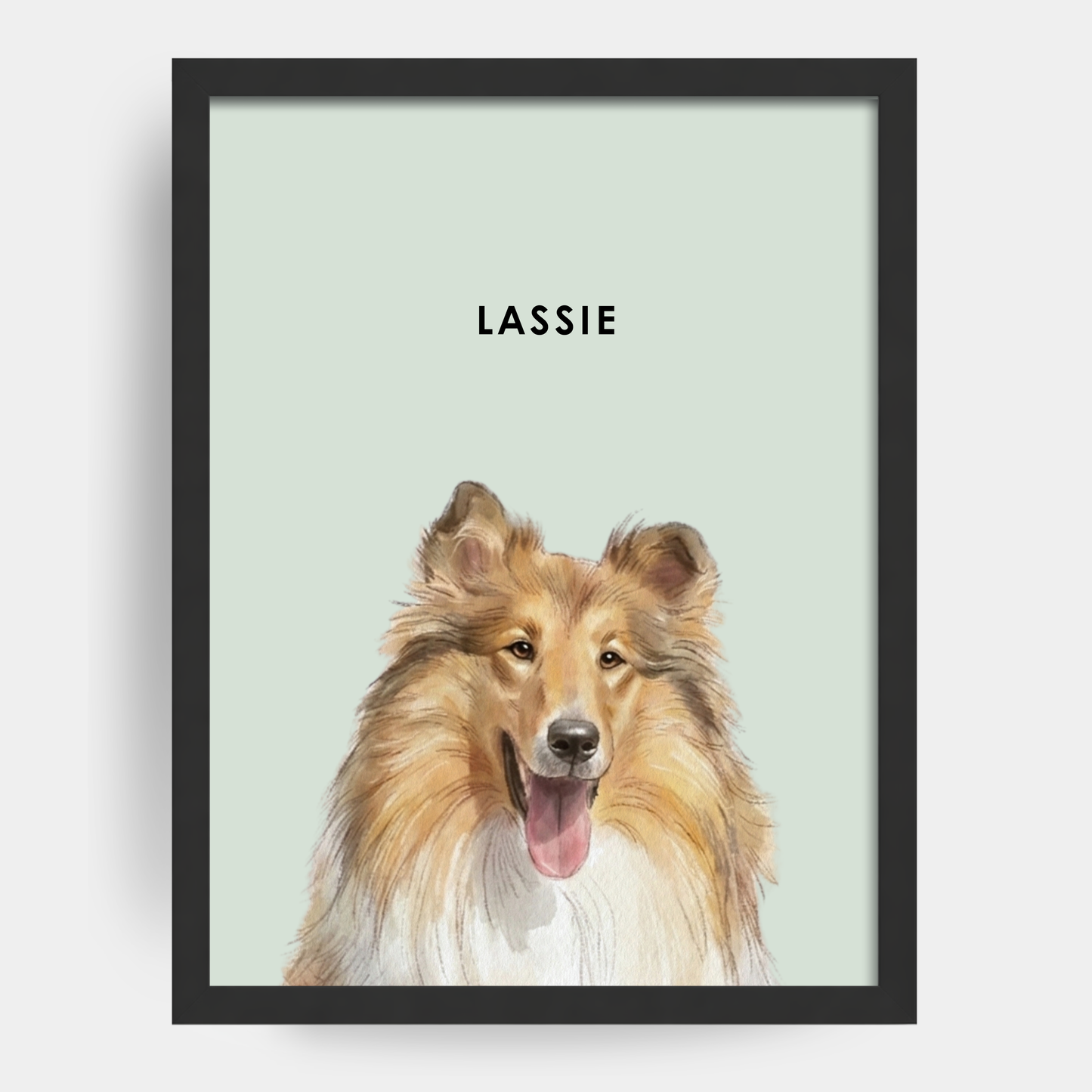 Watercolor 1 Pet Portrait