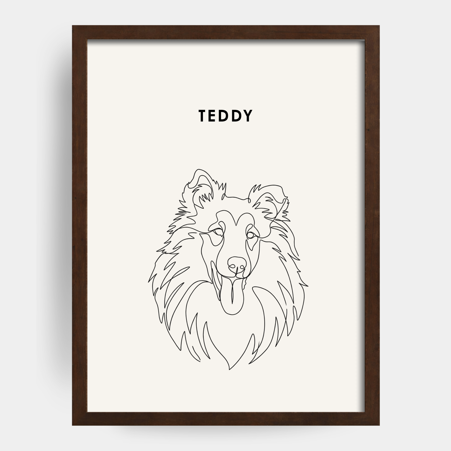 Line Art 1 Pet Portrait
