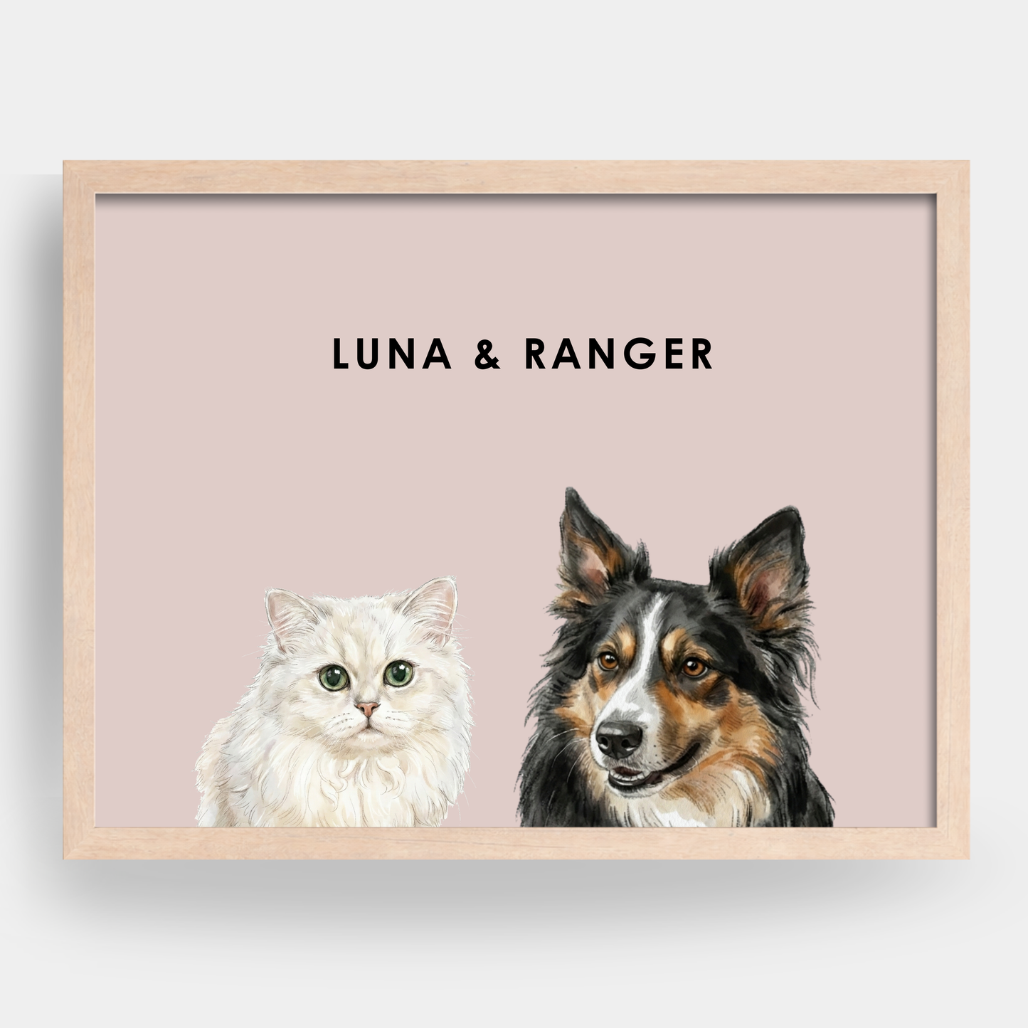 Watercolor 2 Pet Portrait