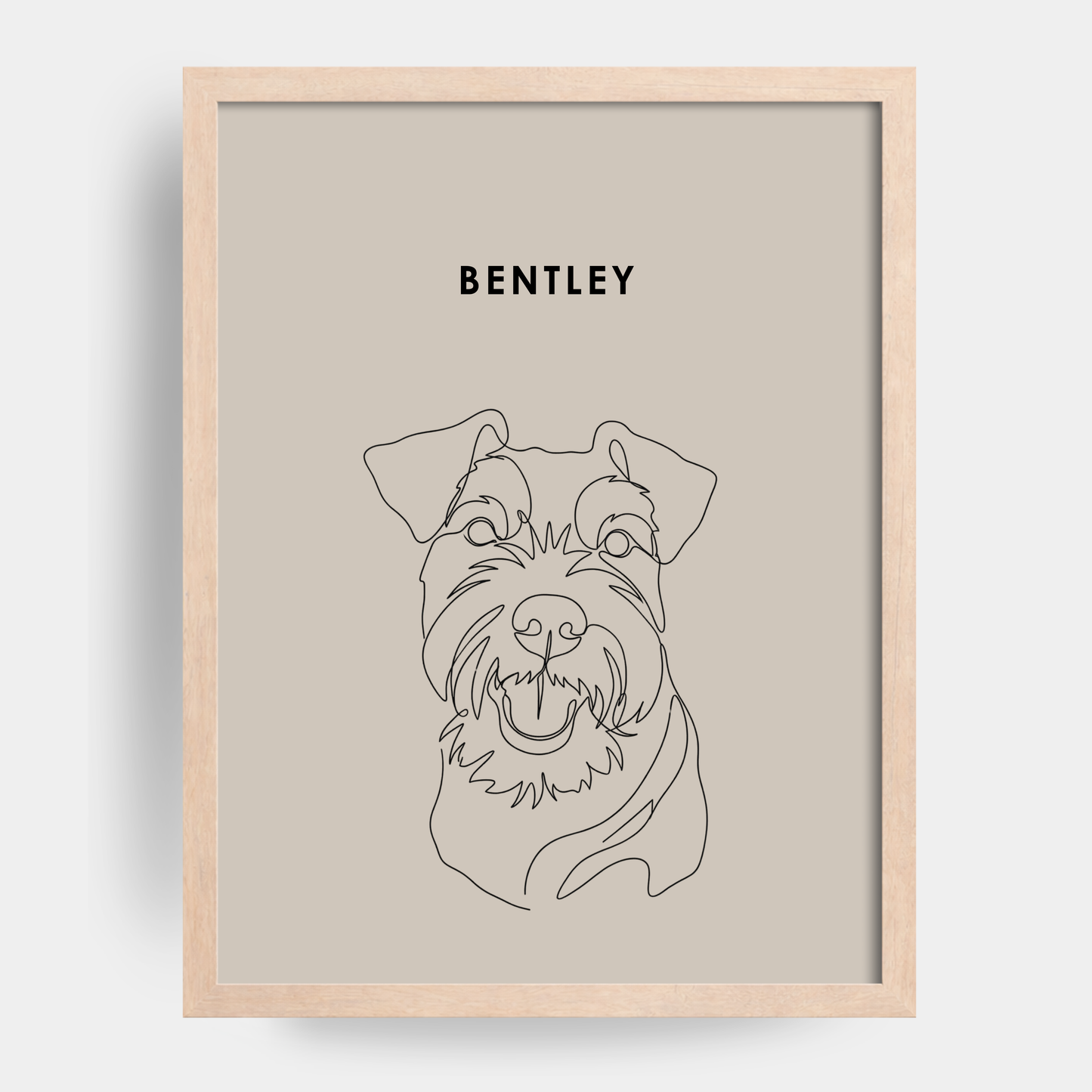 Line Art 1 Pet Portrait