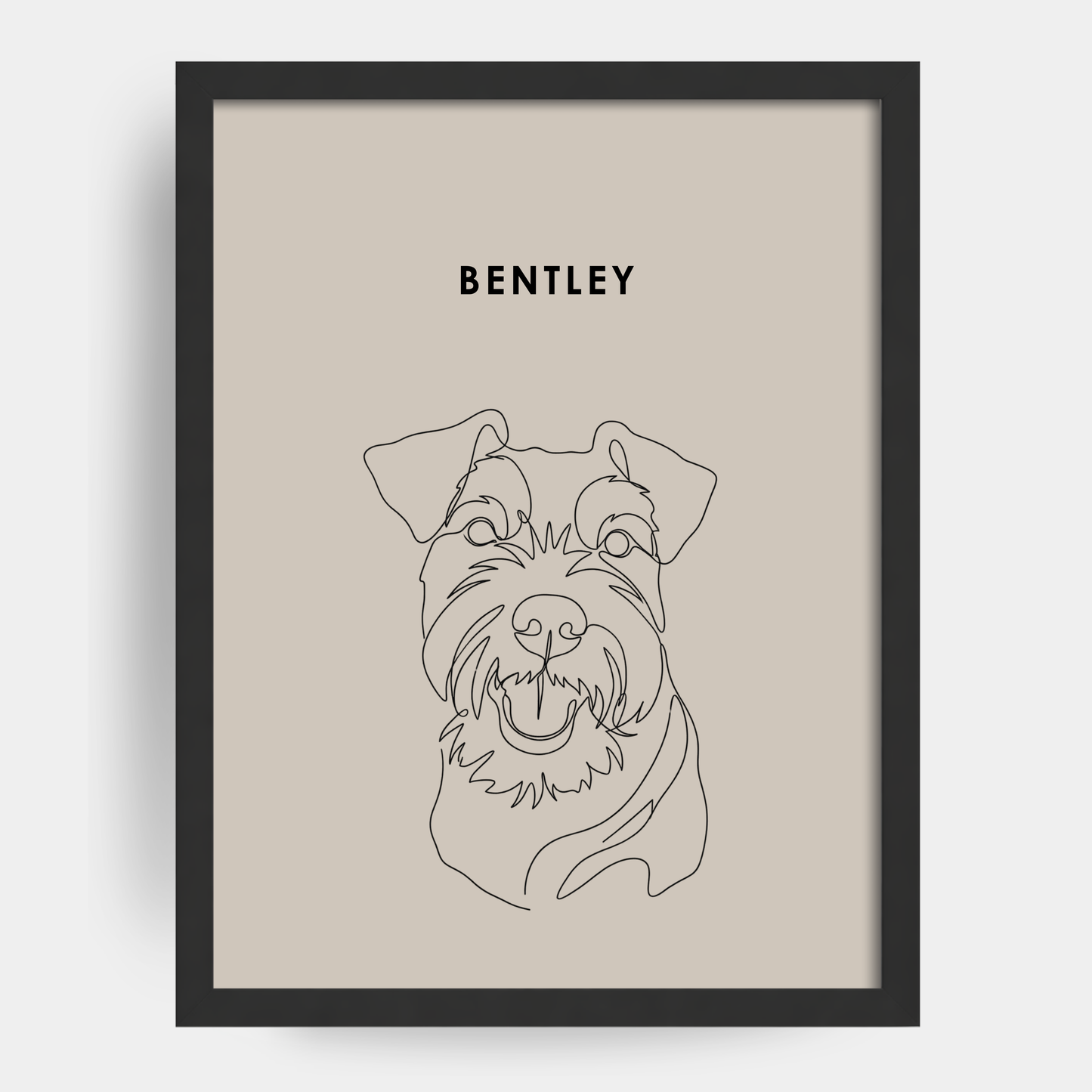 Line Art 1 Pet Portrait
