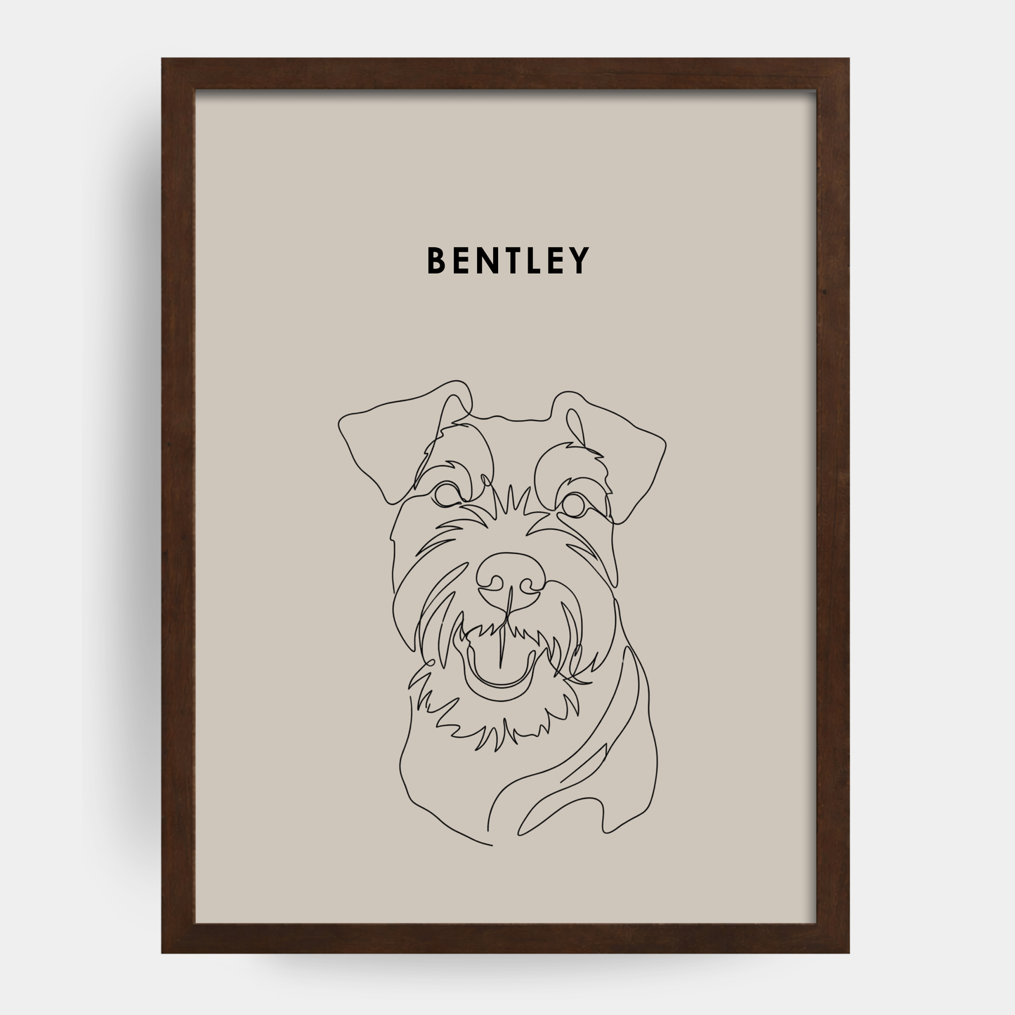 Line Art 1 Pet Portrait