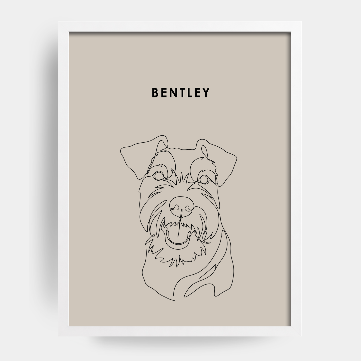 Line Art 1 Pet Portrait
