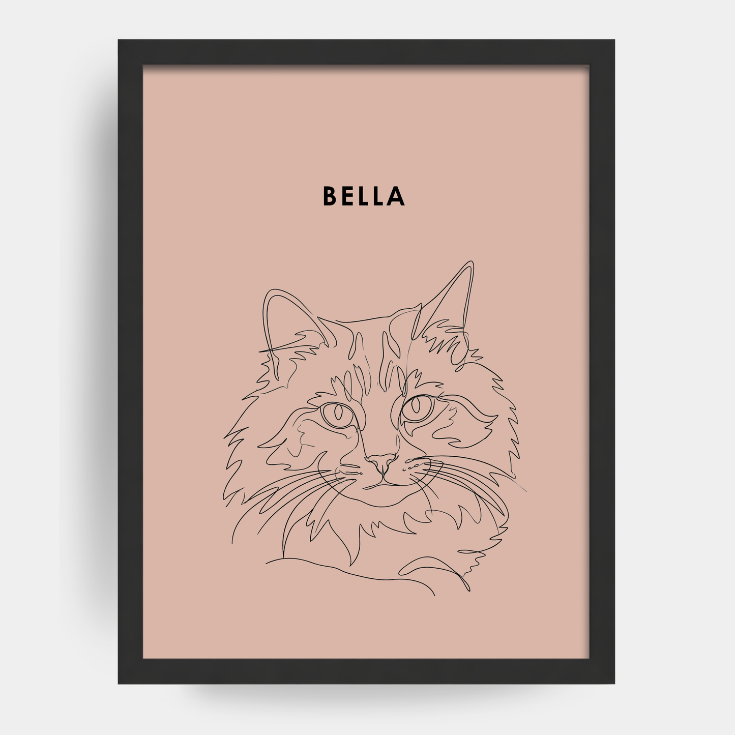Line Art 1 Pet Portrait