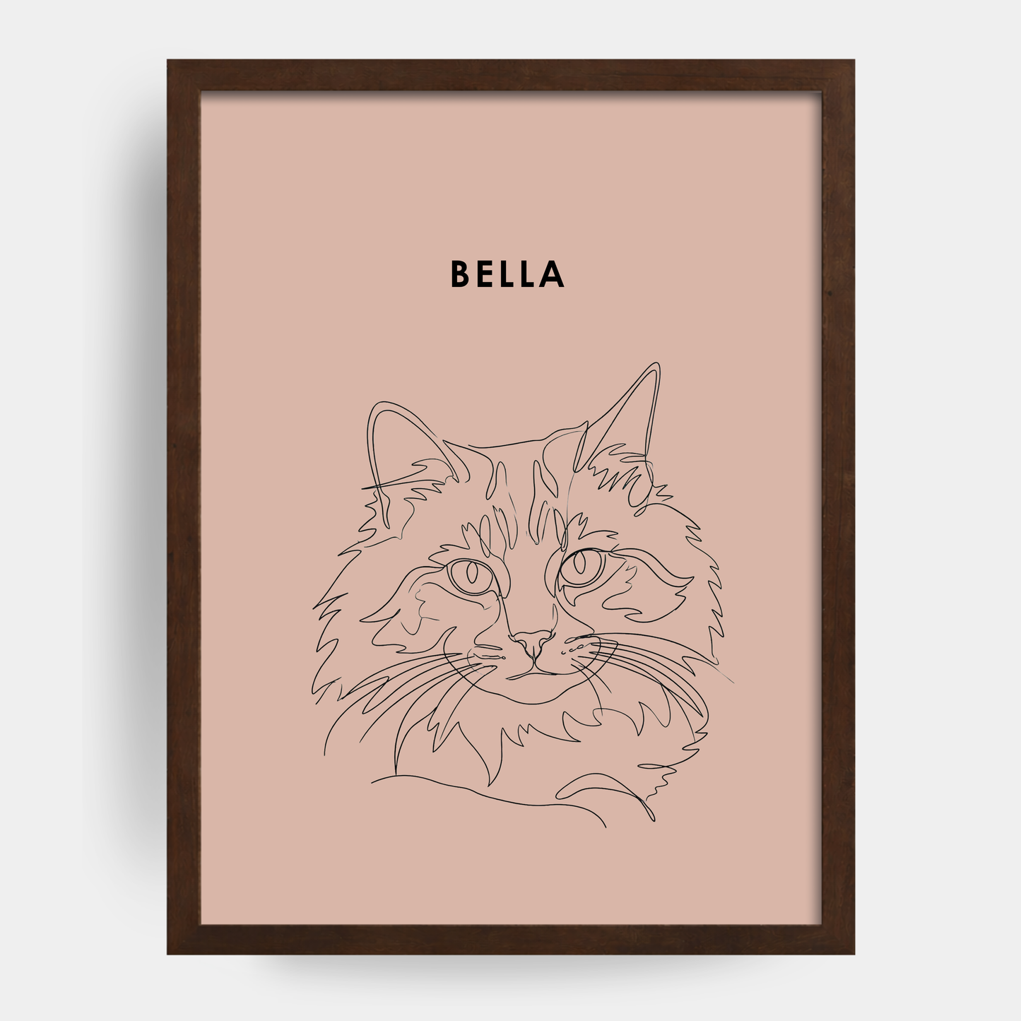 Line Art 1 Pet Portrait