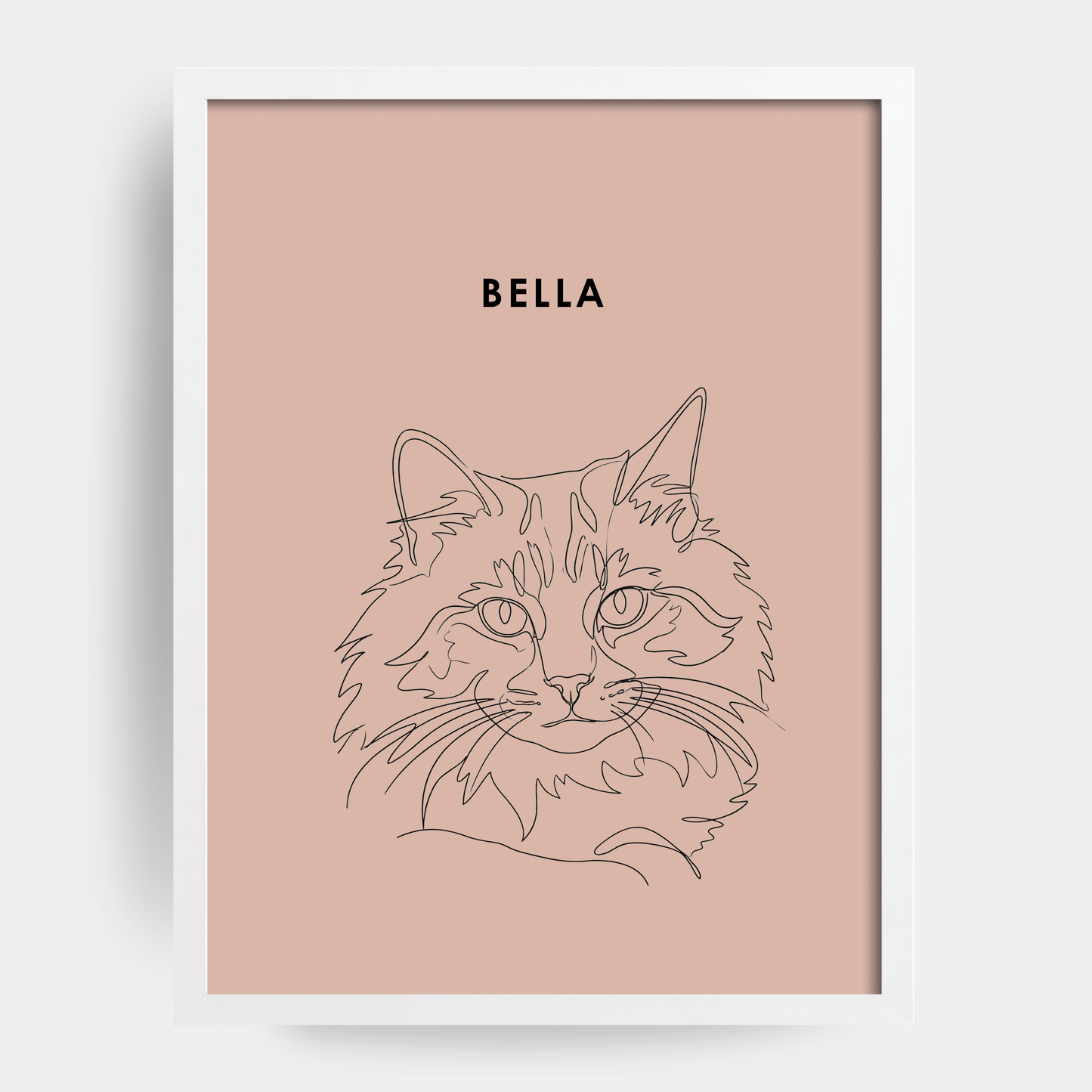 Line Art 1 Pet Portrait