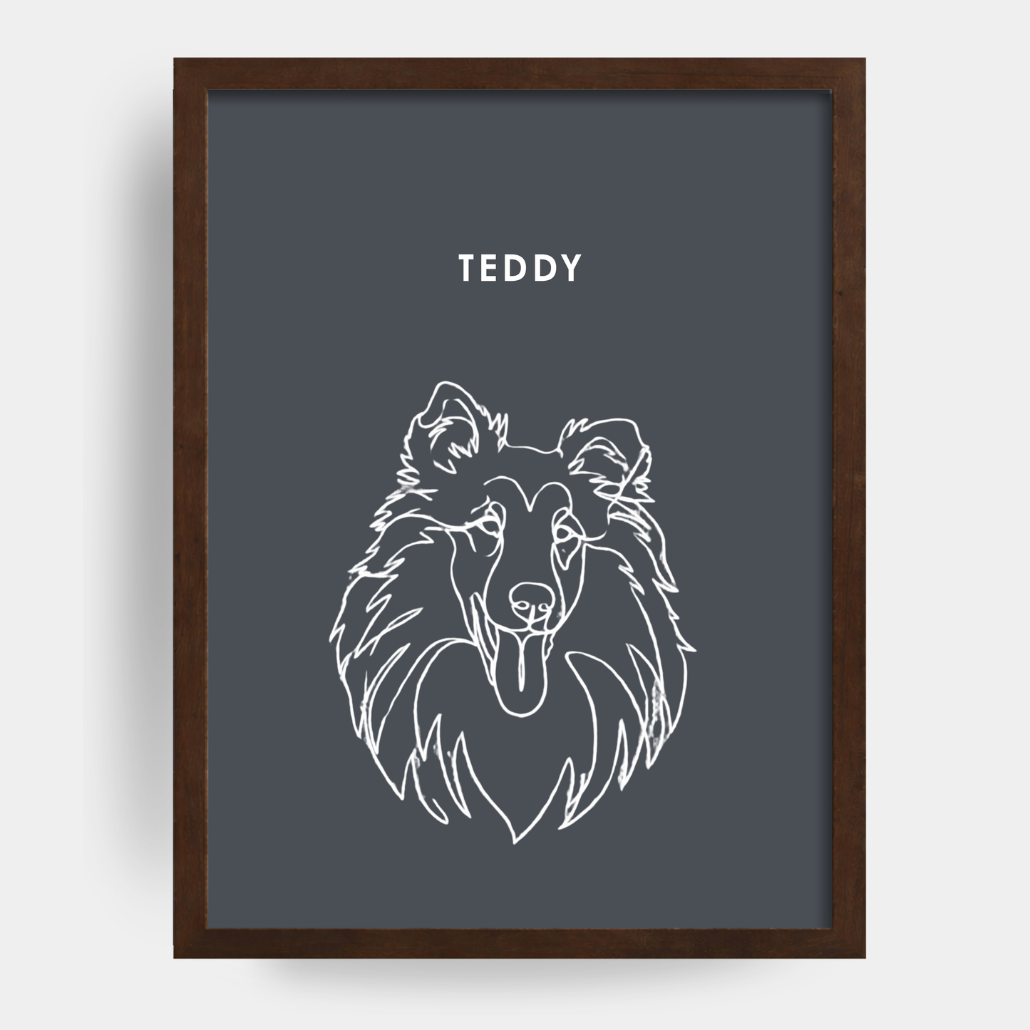 Line Art 1 Pet Portrait