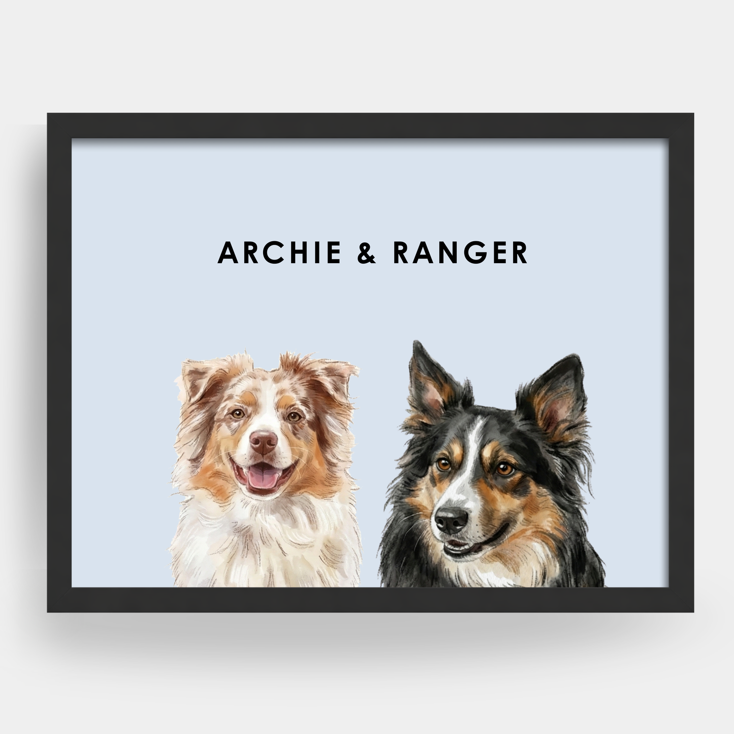 Watercolor 2 Pet Portrait