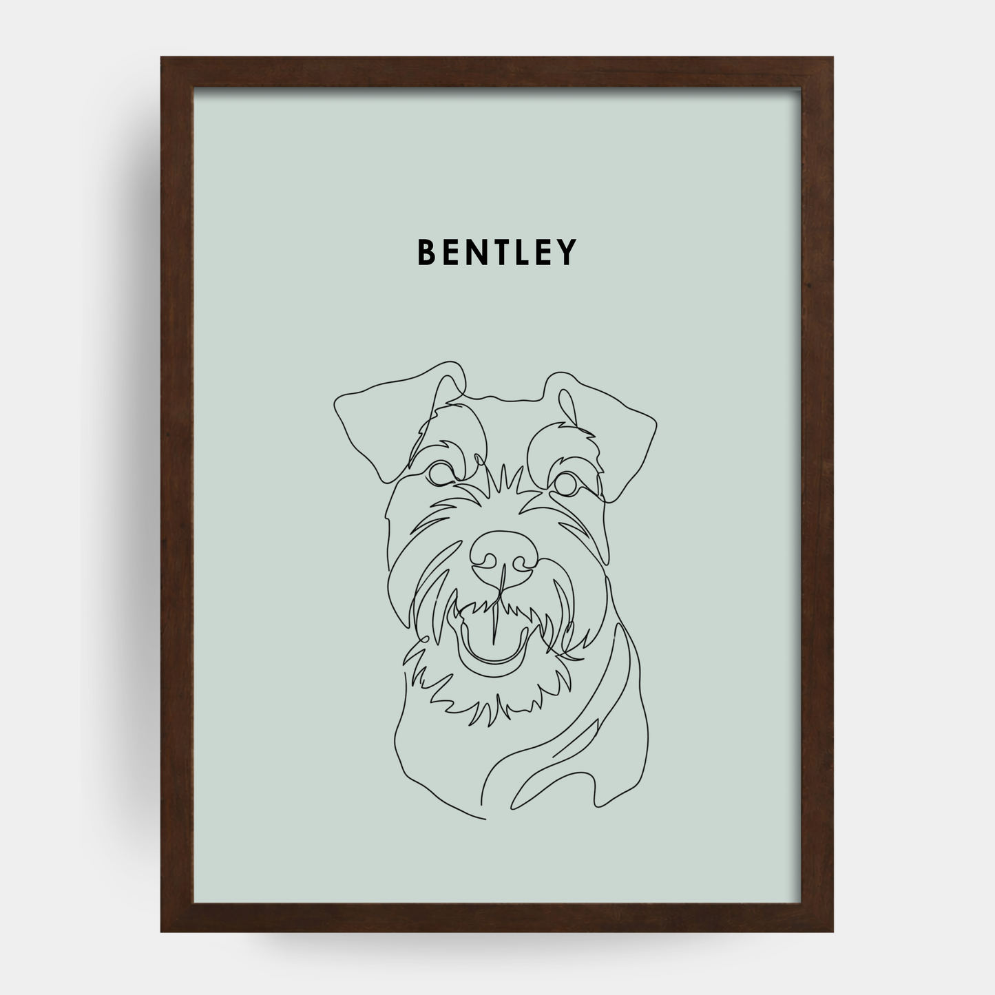 Line Art 1 Pet Portrait