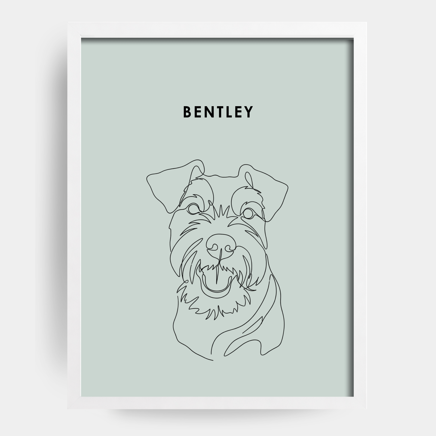 Line Art 1 Pet Portrait