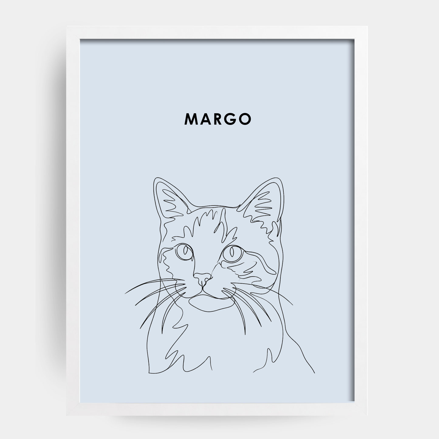 Line Art 1 Pet Portrait