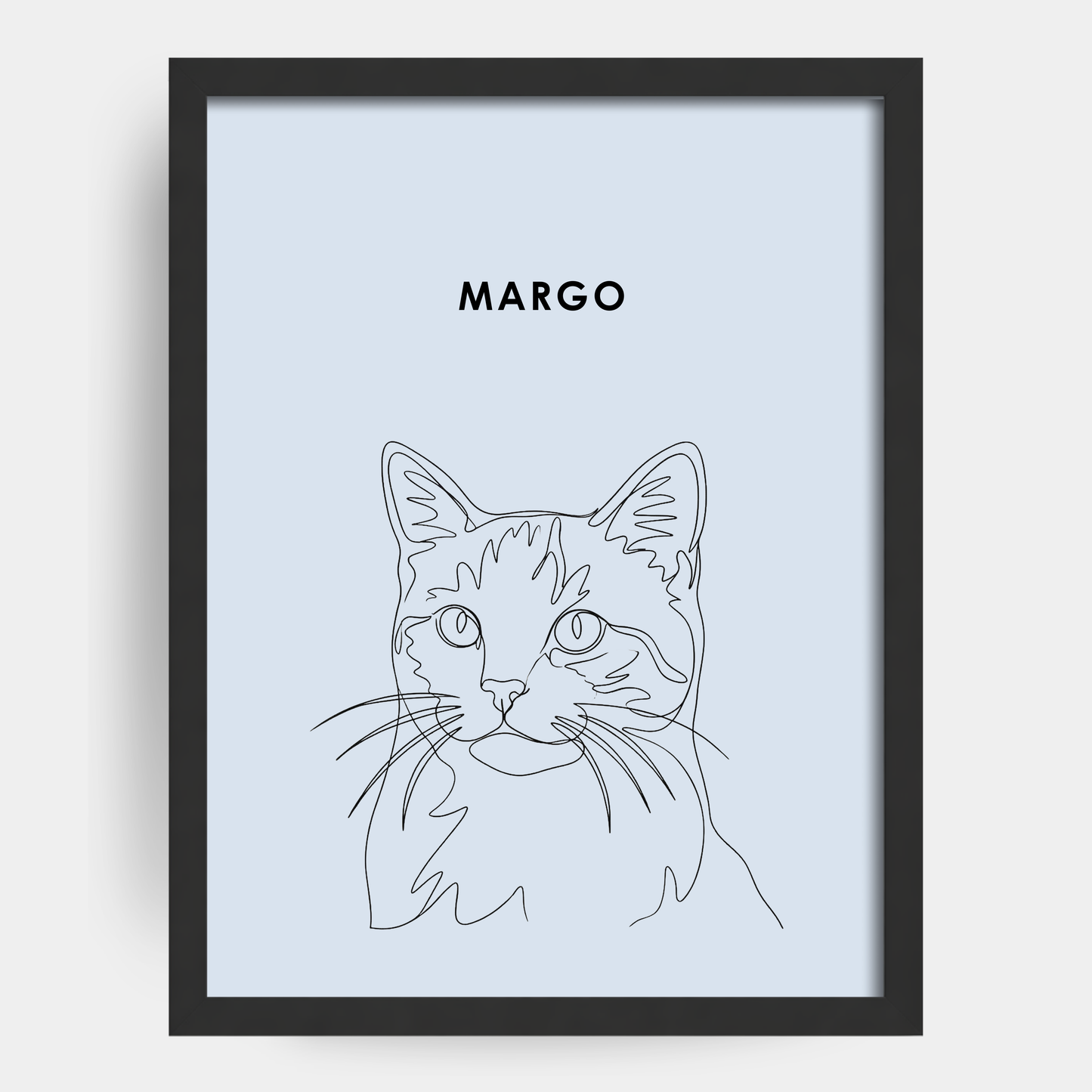 Line Art 1 Pet Portrait
