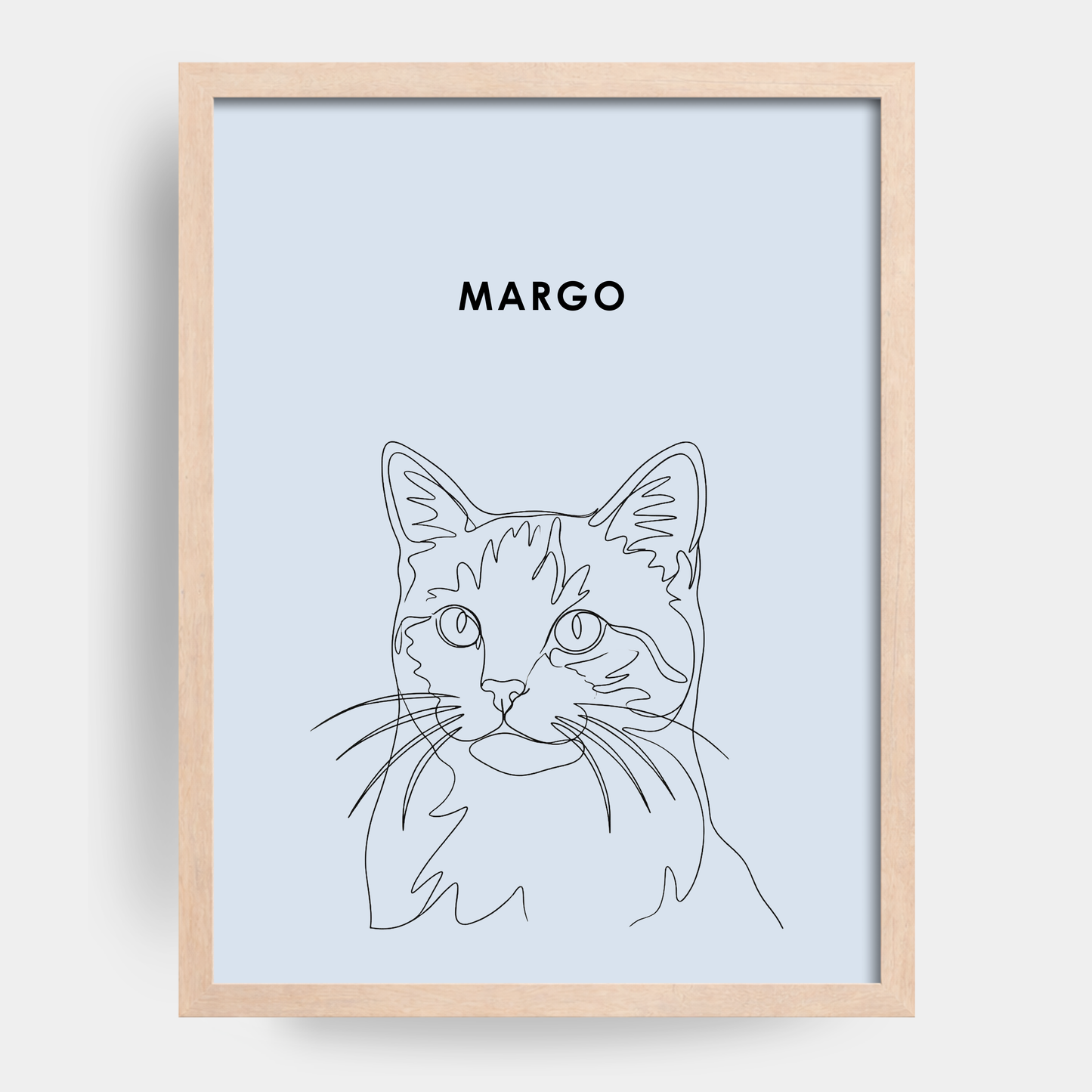 Line Art 1 Pet Portrait
