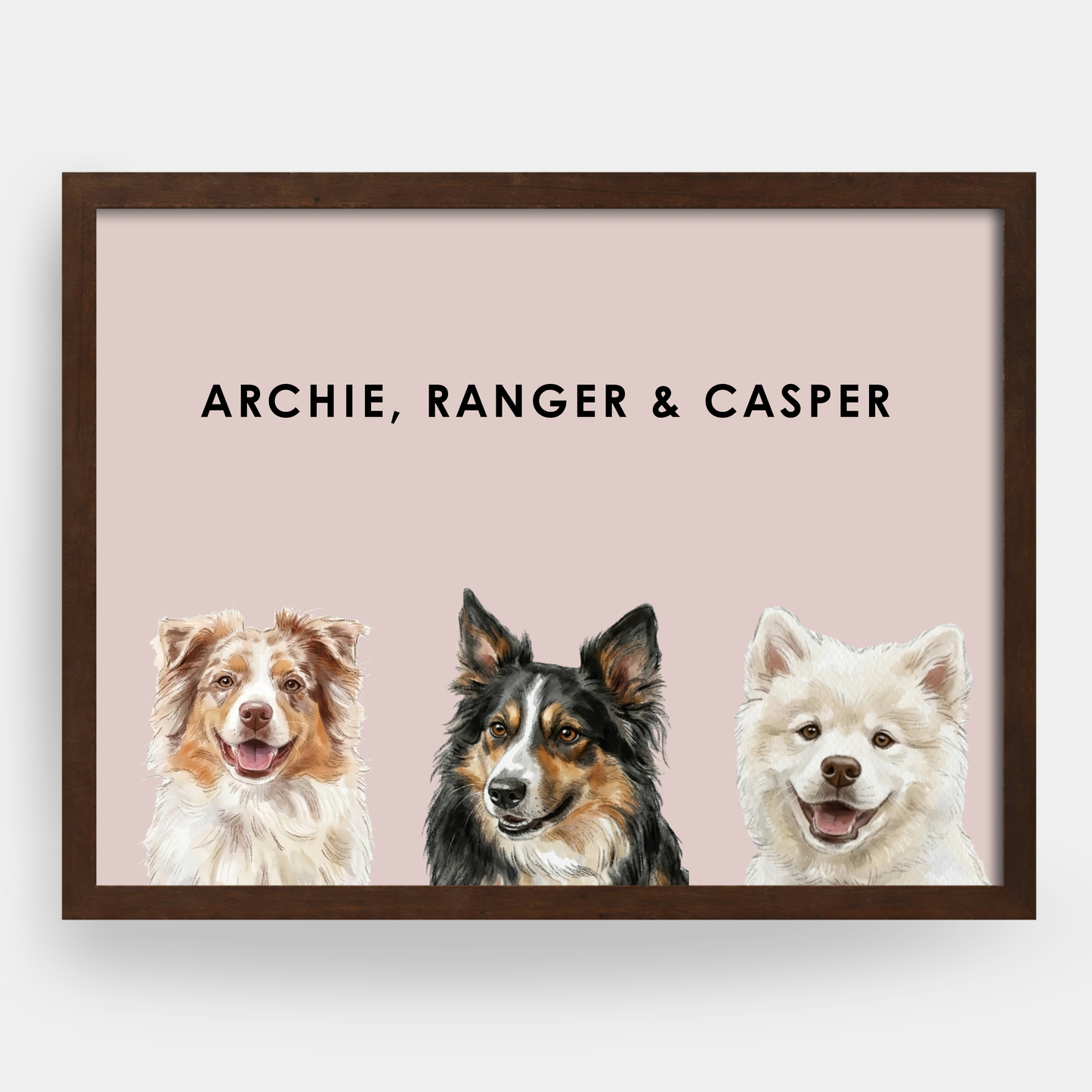 Watercolor 3 Pet Portrait