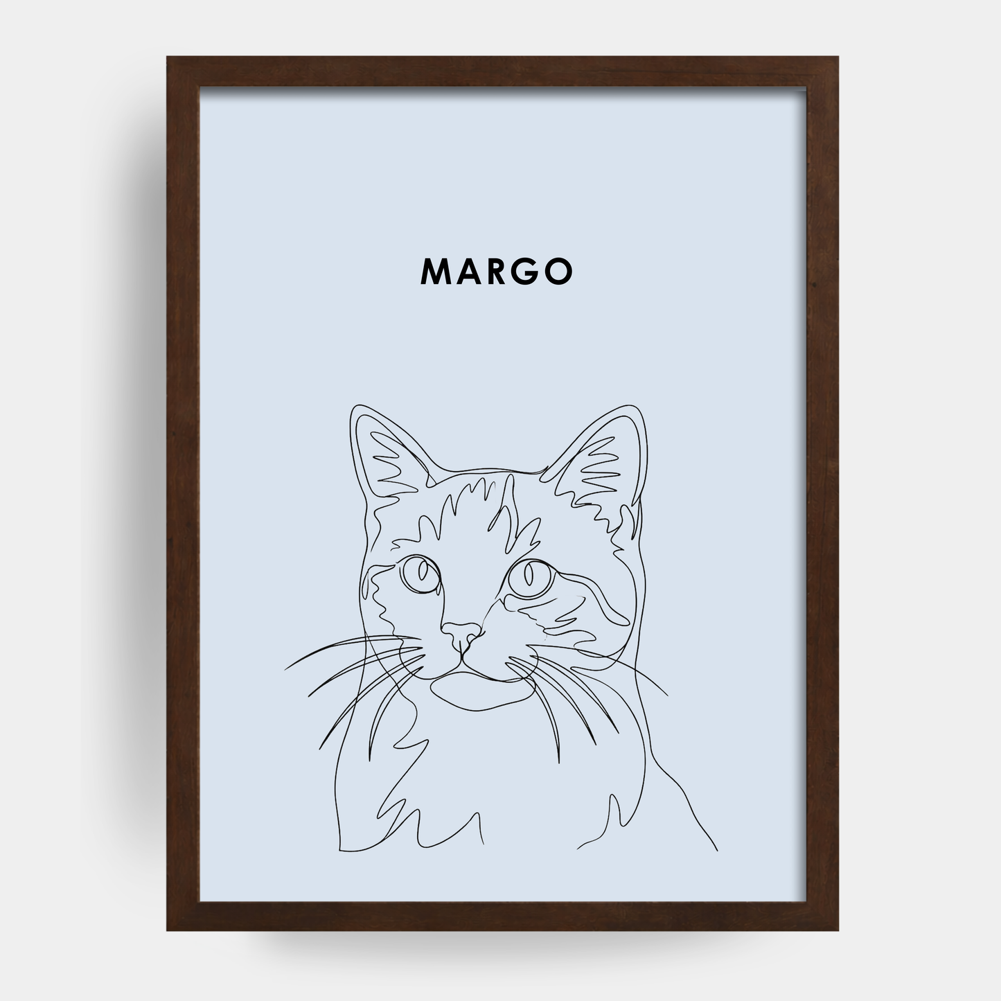 Line Art 1 Pet Portrait