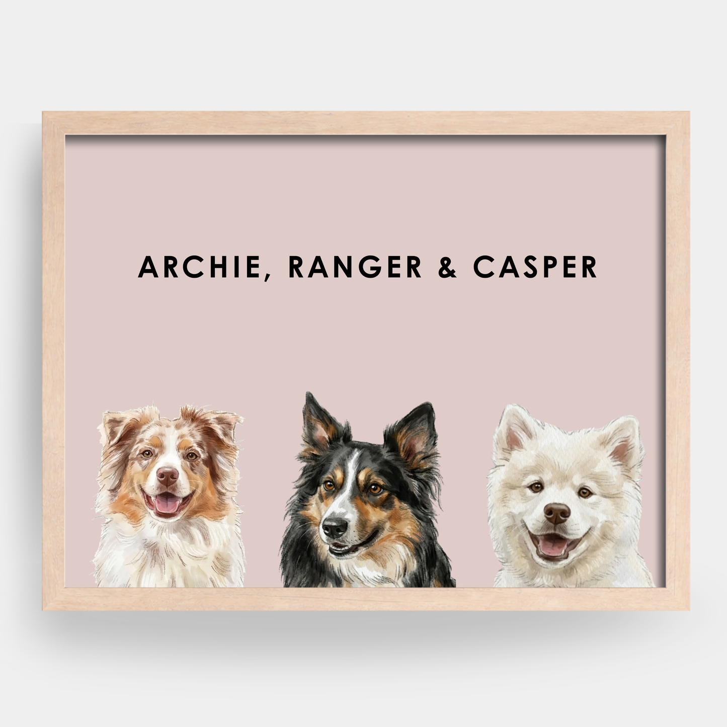 Watercolor 3 Pet Portrait