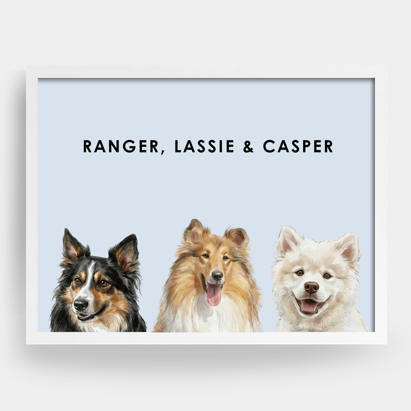 Watercolor 3 Pet Portrait