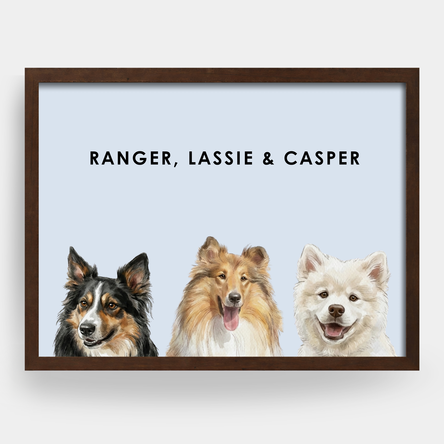 Watercolor 3 Pet Portrait