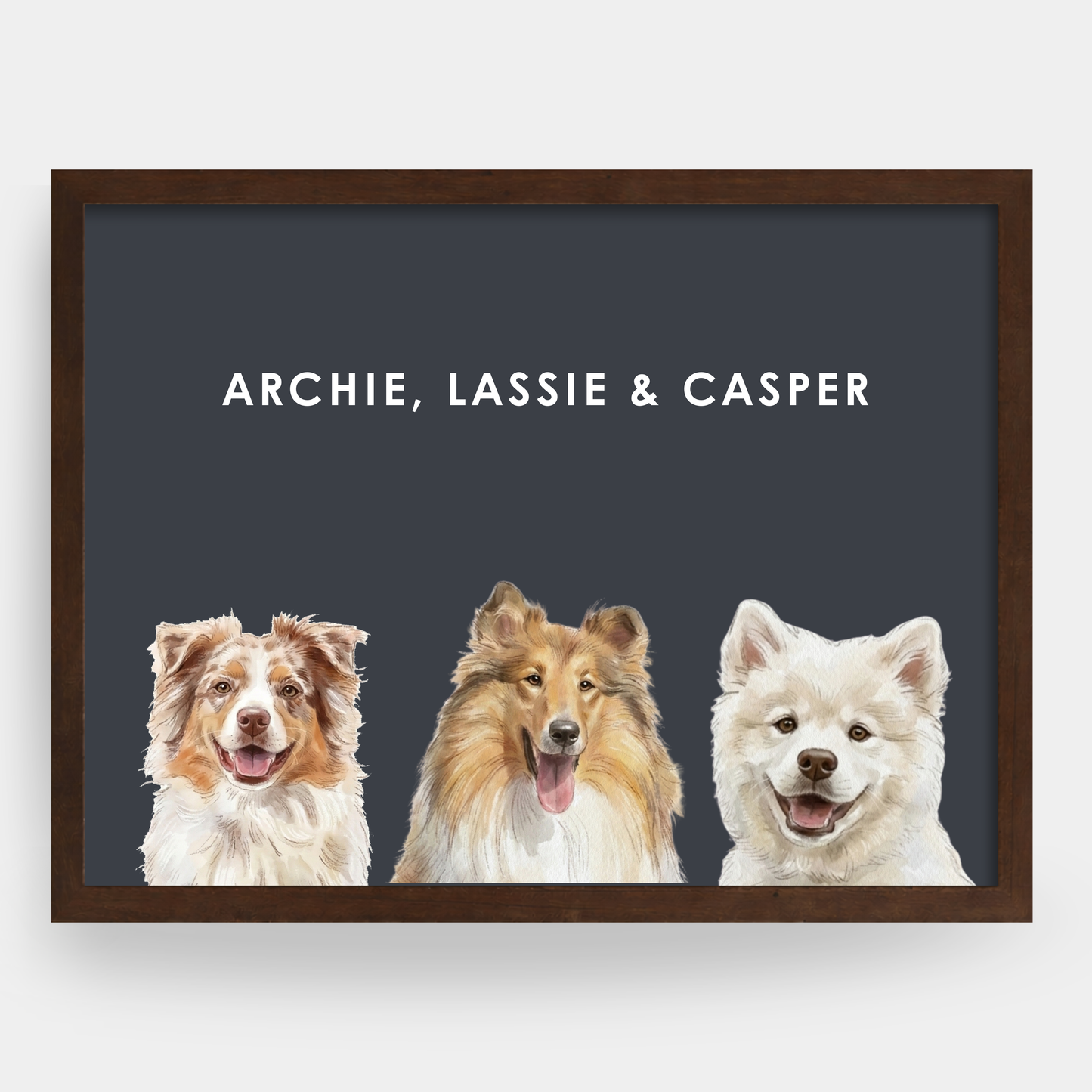 Watercolor 3 Pet Portrait