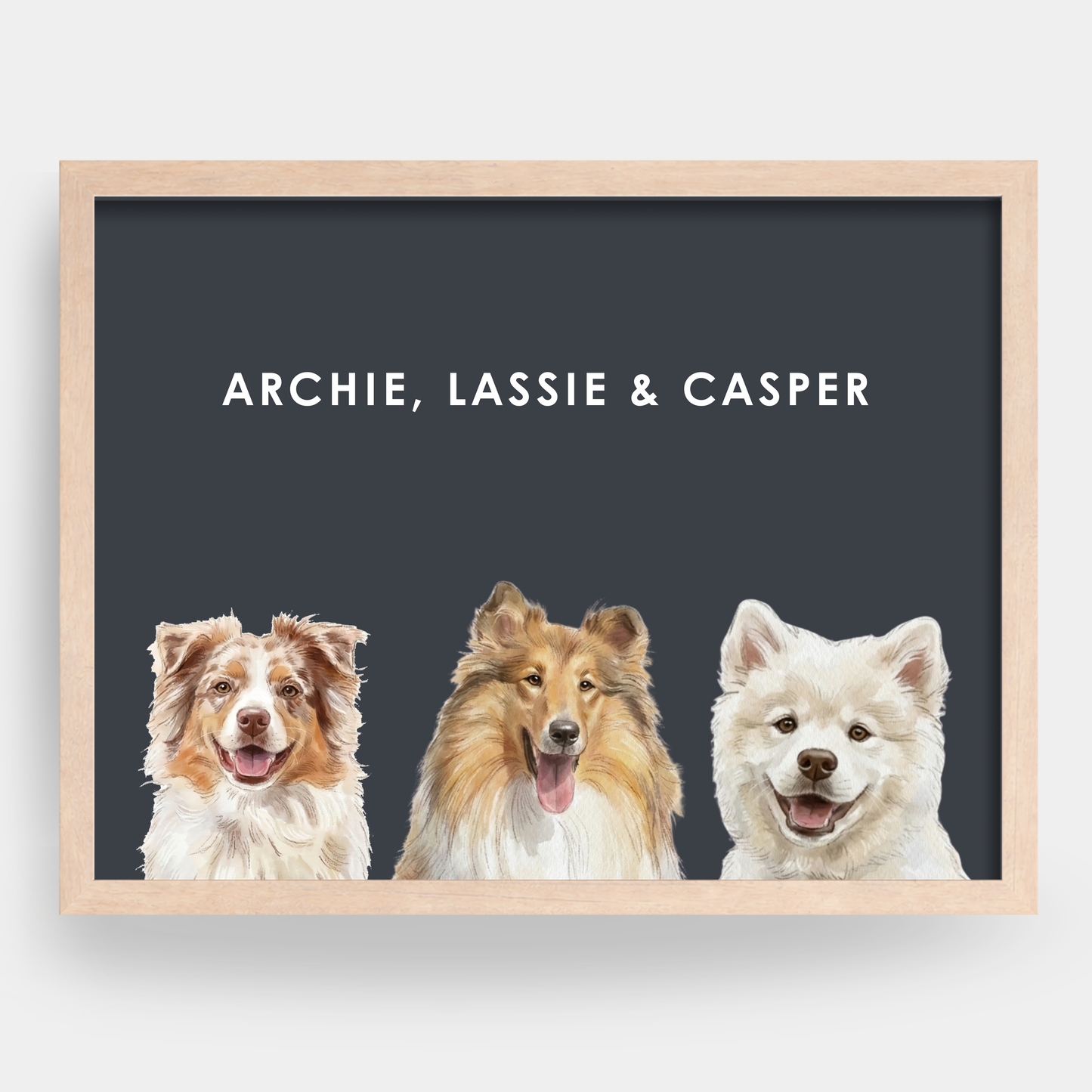 Watercolor 3 Pet Portrait