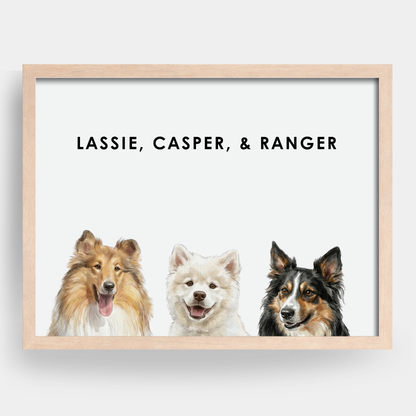 Watercolor 3 Pet Portrait