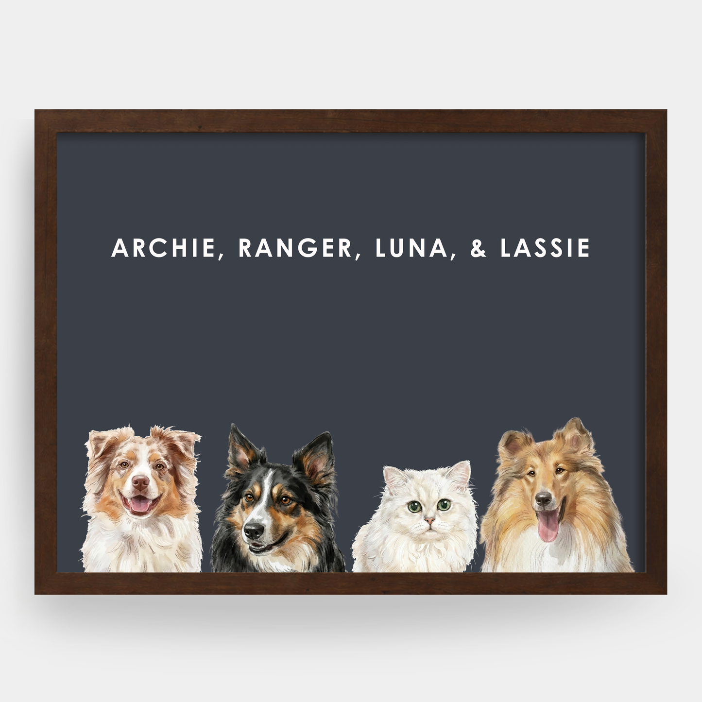 Watercolor 4 Pet Portrait