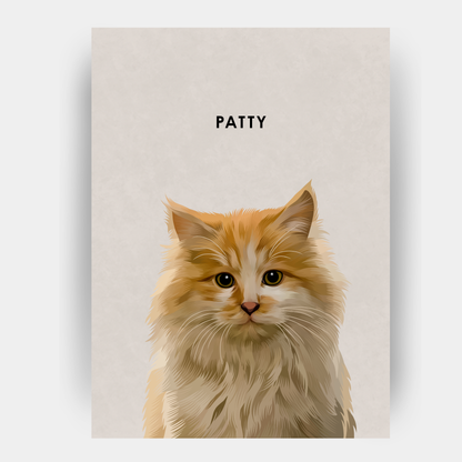 Modern 1 Pet Portrait