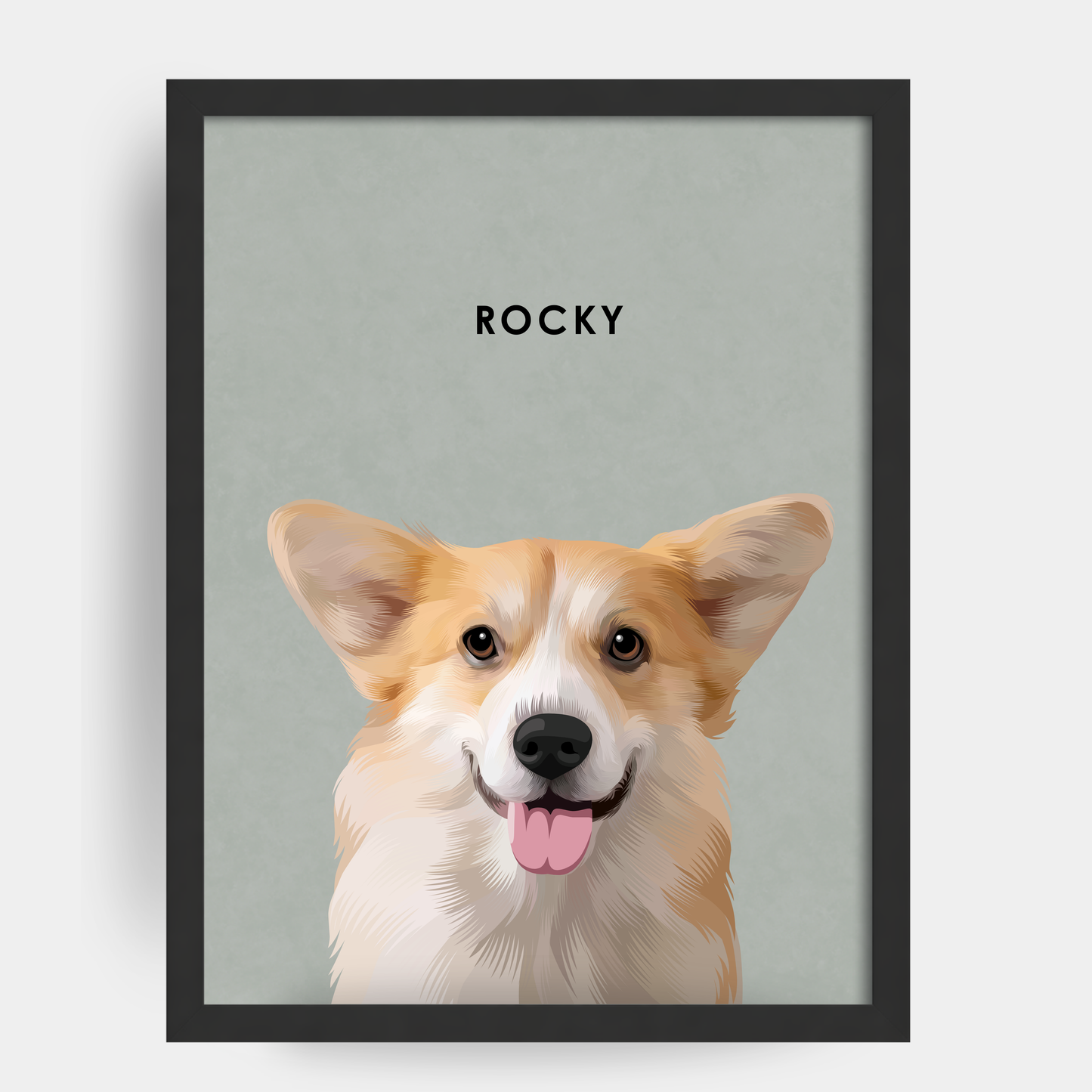 Modern 1 Pet Portrait