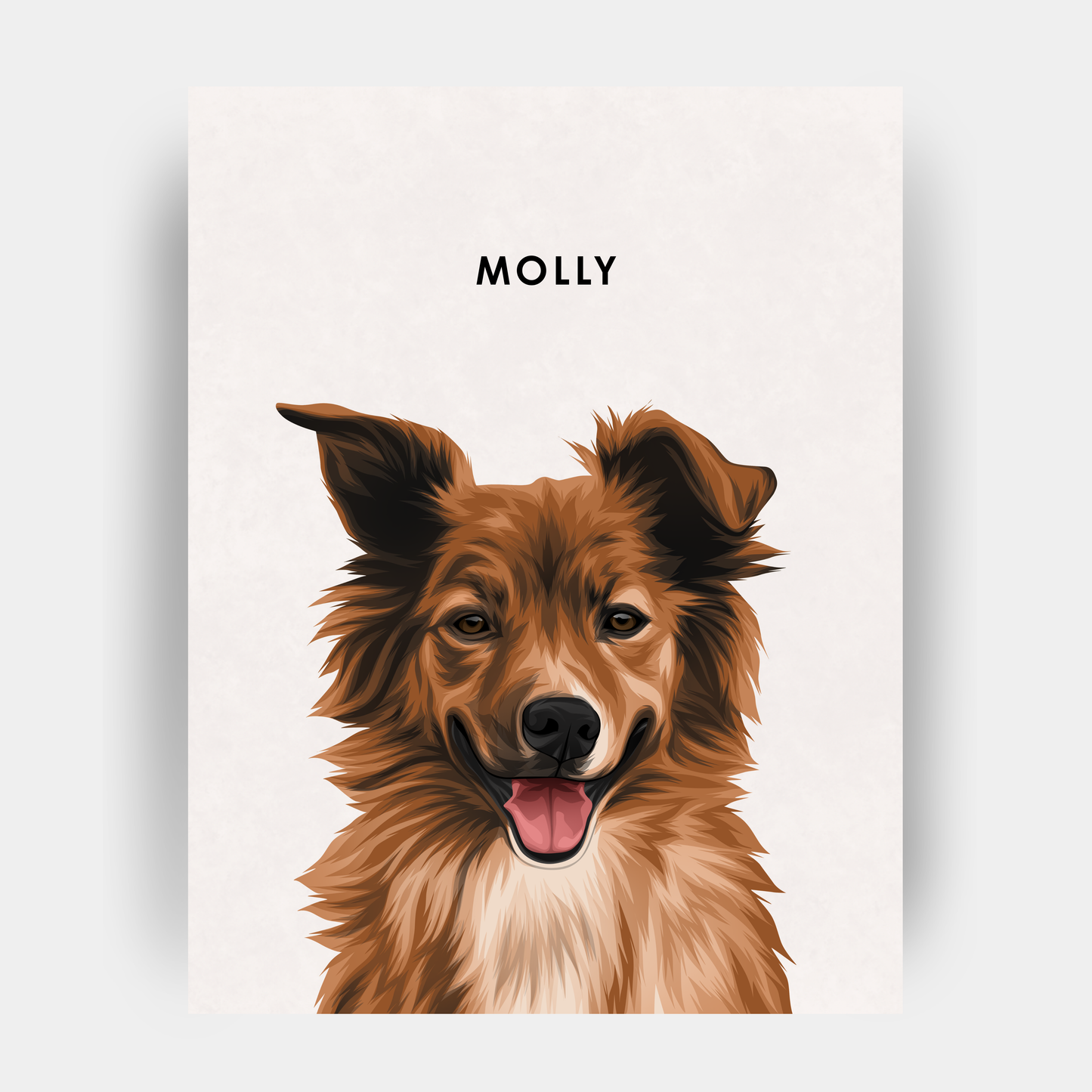 Modern 1 Pet Portrait